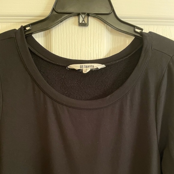BB DAKOTA Bell Flare Pull Over Sweater in Black - Picture 4 of 13
